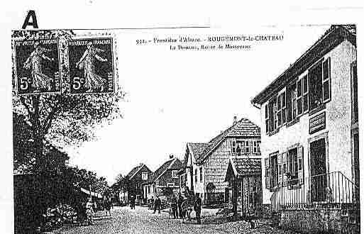 Ville de ROUGEMONTLECHATEAU Carte postale ancienne Ville de ROUGEMONTLECHATEAU Carte postale ancienne
